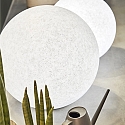 Ideal Lux Outdoor ball luminaire DORIS, IP44, E27 max. 60W, plastic in granite look, � 48cm