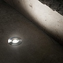 LED in-ground luminaire  ROCKET MINI, central accent light, IP68, 2W 4000K