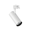 LED 3-phase track spot QUICK, CRi >80, 28W 3000K 3850lm 30�, not dimmable, white