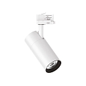 Ideal Lux LED 3-phase track spot QUICK, CRi >80, 28W 3000K 3850lm 30�, not dimmable, white
