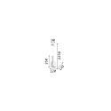 Ideal Lux Pendant luminaire HOLLY, 1 flame, � 12cm, E27, brushed brass