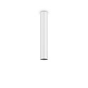Ceiling luminaire LOOK, IP20, height 40cm / � 6cm, incl. GU10 7W 3000K, white