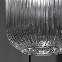 Ideal Lux Pendant luminaire MINT-3, � 24cm, E27, smoked glass / brass satin