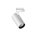 LED 3-phase track spot QUICK, CRi >80, 21W 3000K 2900lm 30�, not dimmable, white
