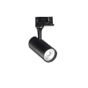 LED 3-phase Track spot FOX MEDIUM, 15W 3000K 1500lm 41�, black