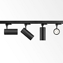 Ideal Lux LED 3-phase Track spot FOX BIG, 25W 3000K 2500lm 35�, black