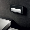 outdoor wall luminaire FEBE square IP65, anthracite