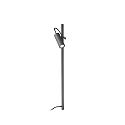 outdoor floor lamp HUB 1100 IP54, anthracite