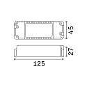 Ideal Lux Optional power supply for recessed LED spot DYNAMIC, 1-10V dimmable, 12W