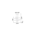 Ideal Lux pendant luminaire FRAME adjustable IP20, white