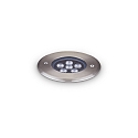 floor recessed luminaire FLOOR 12 round IP67, steel 