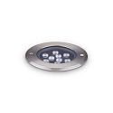floor recessed luminaire FLOOR 14 round IP67, steel 