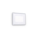 ceiling recessed luminaire INDIO square IP65, white