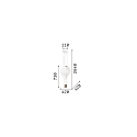 Ideal Lux pendant luminaire DREAM adjustable E27 IP20, white