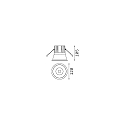 ceiling recessed luminaire GAME TRIM ROUND 120MM round, rigid, UGR < 19, switchable IP40/IP20, black matt 