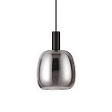 pendant luminaire COCO 1 flame, adjustable IP20, smoky colour