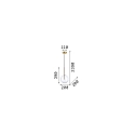 pendant luminaire EQUINOXE SP1 G4 IP20, chrome