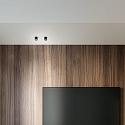 Ideal Lux ceiling luminaire DOT PL LED LED IP20, black