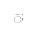 ceiling luminaire FLY PL LED LED IP40