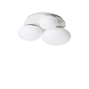 ceiling luminaire NINFEA PL3 3 flames GX53 IP20, white