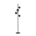 floor lamp PERLAGE AP4 4 flames G9 IP20, black