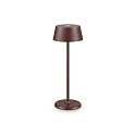 battery table lamp PURE IP54, coffee brown dimmable