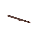 outdoor wall luminaire LINEA IP54, coffee brown 