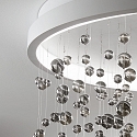 Ideal Lux ceiling luminaire ARMONY 75 IP20, white dimmable