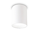 ceiling luminaire NITRO round IP20, black, white 