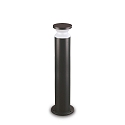 bollard lamp TORRE 80 E27 IP65, black dimmable