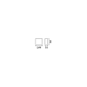Ideal Lux outdoor wall luminaire ARGO UP/DOWN IP65, anthracite 
