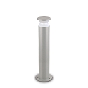bollard lamp TORRE 80 E27 IP65, grey dimmable