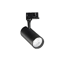 3-phase spot FOX 25W BIG / ON-OFF 940 adjustable, switchable IP20, black matt 