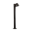 bollard lamp GAS GU10 IP43, black dimmable