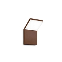 outdoor wall luminaire STYLE led IP54, coffee brown 