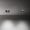 recessed housing ZEUS square, black