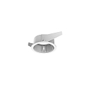 recessed housing ZEUS round, white