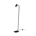 floor lamp GINGER PT1 1 flame GU10 IP20, black 