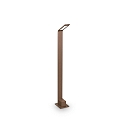 outdoor floor lamp AGOS IP54, coffee brown 