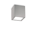 outdoor ceiling luminaire TECHO BIG GU10 IP54, grey dimmable