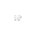 Ideal Lux outdoor wall luminaire TRONCO E27 IP44, coffee brown 
