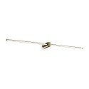 wall luminaire FILO IP44, brushed brass 