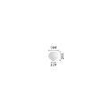 Ideal Lux table lamp SMARTIES 30 E27 IP20, white 
