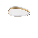 ceiling luminaire GEMINI 61 on/off IP20, brushed brass 