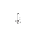 Ideal Lux pendant luminaire NET 1 E27 IP20, black dimmable