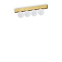 ceiling luminaire PING PONG IP20, brushed brass 