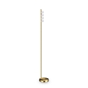 floor lamp PING PONG IP20, brushed brass 