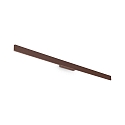 outdoor wall luminaire LINEA IP54, coffee brown 