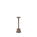 bollard lamp TOFFEE D080 H025 IP65, coffee brown 