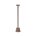bollard lamp TOFFEE D080 H050 IP65, coffee brown 